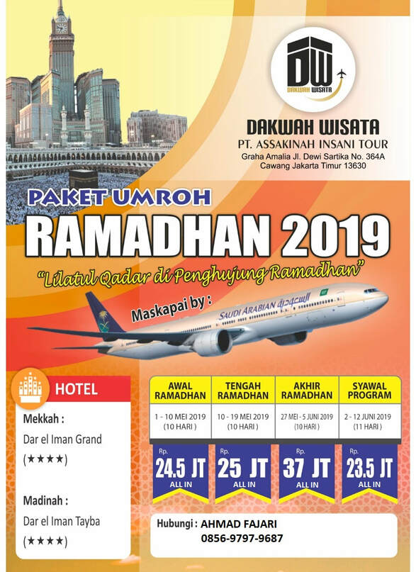 Umroh Ramadhan 2019 Murah
